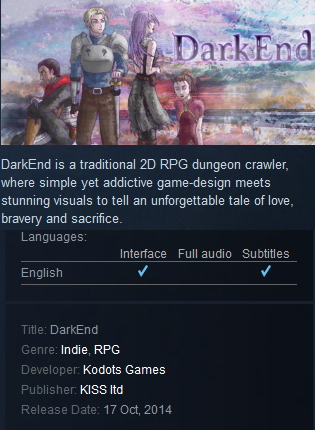 DarkEnd Steam - Click Image to Close